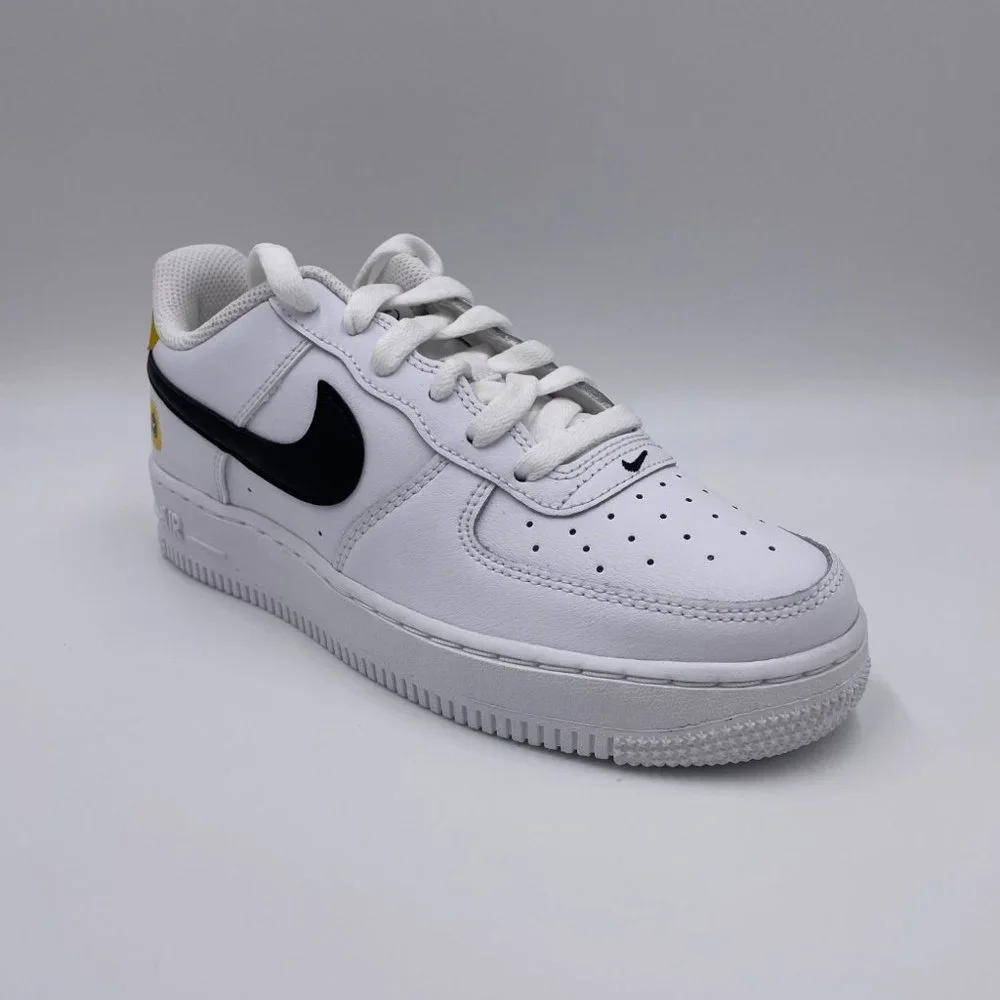 Nike Air Force 1 LV8 White / Black Womens Shoes - Picture 7 of 8